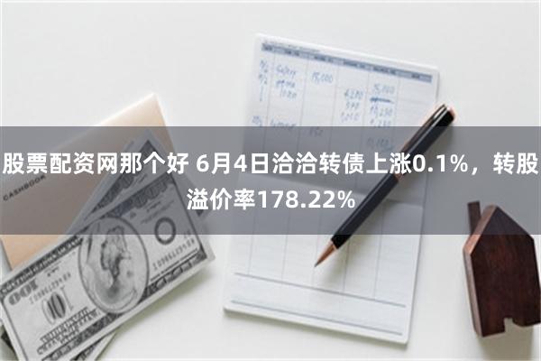 股票配资网那个好 6月4日洽洽转债上涨0.1%，转股溢价率178.22%